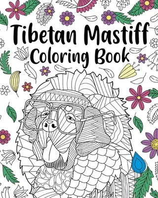 Mastiff tibetan Carte de colorat - Tibetan Mastiff Coloring Book