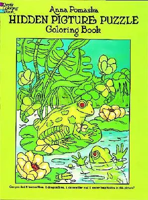 Cartea de colorat Puzzle cu imagini ascunse - Hidden Picture Puzzle Coloring Book