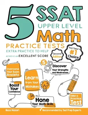 5 teste practice SSAT Upper Level Math: Practică suplimentară pentru a vă ajuta să obțineți un scor excelent - 5 SSAT Upper Level Math Practice Tests: Extra Practice to Help Achieve an Excellent Score
