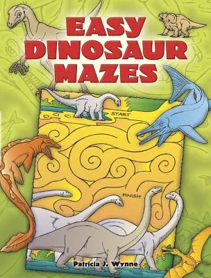 Labirinturi ușoare cu dinozauri - Easy Dinosaur Mazes