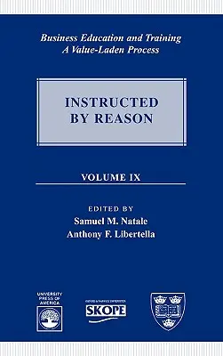 Business Education and Training: A Value-Laden Process, Volume 9