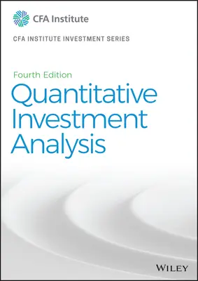 Analiza cantitativă a investițiilor - Quantitative Investment Analysis