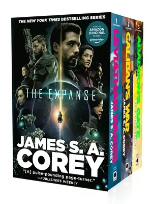 The Expanse Hardcover Boxed Set: Leviathan Wakes, Caliban's War, Abaddon's Gate: Acum o serie originală Prime - The Expanse Hardcover Boxed Set: Leviathan Wakes, Caliban's War, Abaddon's Gate: Now a Prime Original Series