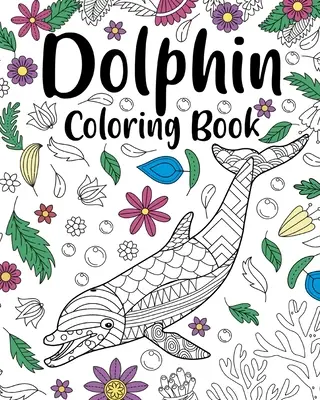 Delfin carte de colorat - Dolphin Coloring Book
