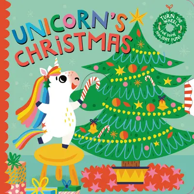 Crăciunul Unicornului: Întoarce roțile pentru o distracție de sărbători! - Unicorn's Christmas: Turn the Wheels for Some Holiday Fun!