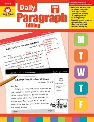 Daily Paragraph Editing Gradul 6+ - Daily Paragraph Editing Grade 6+