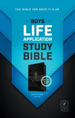 Biblia de studiu pentru băieți Life Application NLT, Tutone - Boys Life Application Study Bible NLT, Tutone