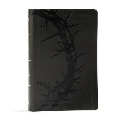 Biblia de referință KJV de dimensiuni personale cu tipar mare, piele de cărbune Leathertouch Indexată - KJV Large Print Personal Size Reference Bible, Charcoal Leathertouch Indexed