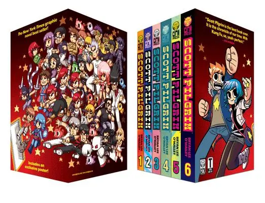 Scott Pilgrim Precious Little Box Set [cu poster] - Scott Pilgrim Precious Little Box Set [With Poster]