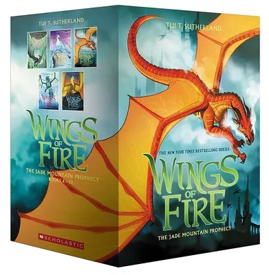 Aripi de foc: Profeția muntelui de jad (Cărțile 6-10) - Wings of Fire: The Jade Mountain Prophecy (Books 6-10)