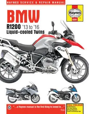 BMW R1200 '13 - '16 Gemeni răciți cu lichid - BMW R1200 '13 to '16 Liquid-Cooled Twins