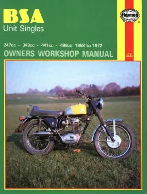 Manualul de atelier al proprietarilor BSA Unit Singles, nr. 127: '58-'72 - BSA Unit Singles Owners Workshop Manual, No. 127: '58-'72