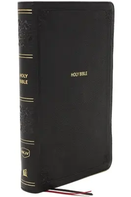 Nkjv, Biblie de referință, Personal Size Large Print, Leathersoft, Black, Red Letter Edition, Comfort Print: Sfânta Biblie, Noua versiune King James - Nkjv, Reference Bible, Personal Size Large Print, Leathersoft, Black, Red Letter Edition, Comfort Print: Holy Bible, New King James Version