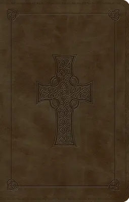 Biblie cu caractere mari Thinline Bible-ESV-Cross Design - Large Print Value Thinline Bible-ESV-Cross Design