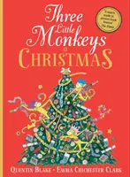 Trei maimuțe de Crăciun - Three Little Monkeys at Christmas
