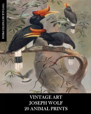 Artă de epocă: Joseph Wolf: 20 Animal Prints: Zoology Ephemera for Framing, Home Decor, Collage and Decoupage - Vintage Art: Joseph Wolf: 20 Animal Prints: Zoology Ephemera for Framing, Home Decor, Collage and Decoupage
