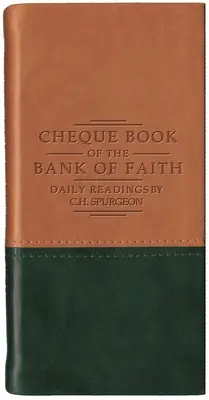 Carnetul de cecuri al Băncii Credinței - Tan/Green - Chequebook of the Bank of Faith - Tan/Green