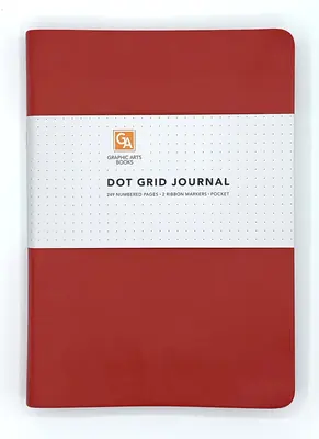 Jurnal Dot Grid - Ruby - Dot Grid Journal - Ruby