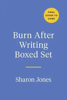 Burn After Writing Boxed Set