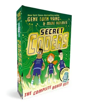 Secret Coders: The Complete Boxed Set: (Codificatori secreți, Căi și portaluri, Secrete și secvențe, Roboți și repetiții, Poțiuni și parametri, Monștri și module - Secret Coders: The Complete Boxed Set: (Secret Coders, Paths & Portals, Secrets & Sequences, Robots & Repeats, Potions & Parameters, Monsters & Module