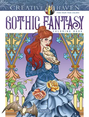 Carte de colorat Creative Haven Gothic Fantasy - Creative Haven Gothic Fantasy Coloring Book