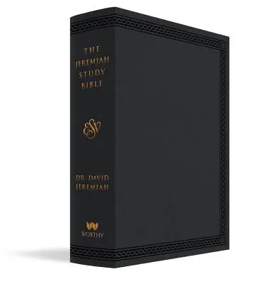 Biblia de studiu Jeremiah, Esv, Black Leatherluxe: Ce spune. What It Means. Ce înseamnă pentru tine. - The Jeremiah Study Bible, Esv, Black Leatherluxe: What It Says. What It Means. What It Means for You.