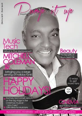 Revista Pump it up: Pump it up Magazine - Vol.6 - Issue#12 cu basistul Mitchell Coleman Jr. - Pump it up magazine: Pump it up Magazine - Vol.6 - Issue#12 with Bass Player Mitchell Coleman Jr.