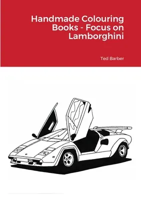 Cărți de colorat handmade - Focus pe Lamborghini - Handmade Colouring Books - Focus on Lamborghini