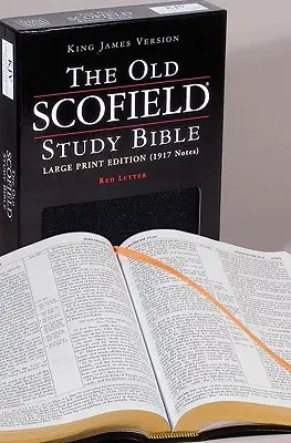 Biblia de studiu Old Scofield-KJV-Imprimare mare - Old Scofield Study Bible-KJV-Large Print