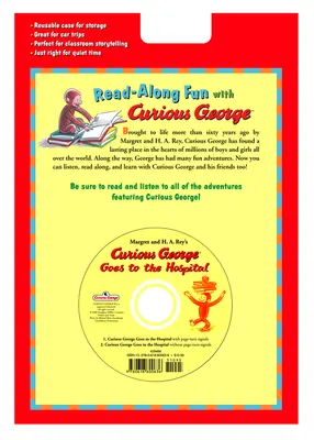 Curiosul George merge la spital Carte & CD [Cu CD] - Curious George Goes to the Hospital Book & CD [With CD]