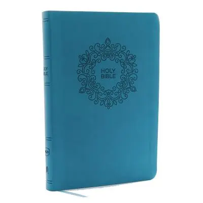 NKJV, Value Thinline Bible, Text tipărit mare, imitație de piele, albastru, Red Letter Edition - NKJV, Value Thinline Bible, Large Print, Imitation Leather, Blue, Red Letter Edition
