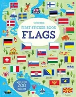 Prima carte de autocolante Steaguri - First Sticker Book Flags