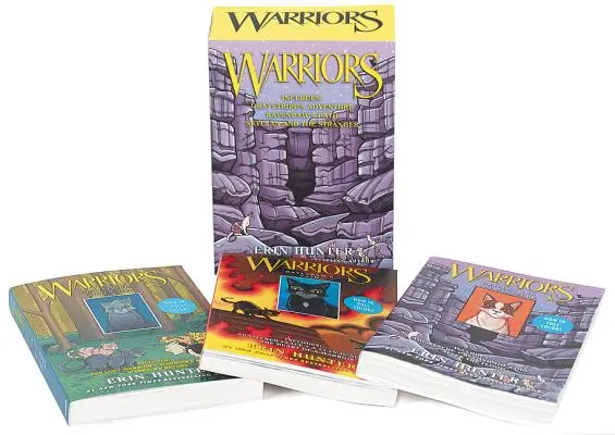 Warriors Manga 3-Book Full-Color Box Set: Aventura lui Graystripe; Calea lui Ravenpaw, Skyclan și Străinul - Warriors Manga 3-Book Full-Color Box Set: Graystripe's Adventure; Ravenpaw's Path, Skyclan and the Stranger