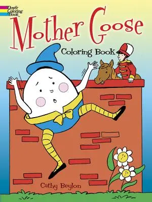 Cartea de colorat Mama Gâscă - Mother Goose Coloring Book