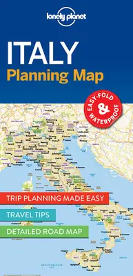 Harta de planificare Lonely Planet Italia - Lonely Planet Italy Planning Map