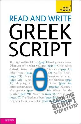 Citirea și scrierea alfabetului grecesc - Read and Write Greek Script