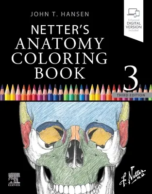 Cartea de colorat Netter's Anatomy - Netter's Anatomy Coloring Book