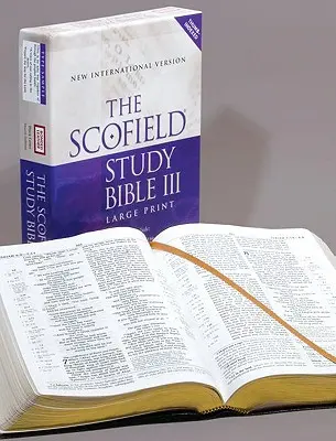 Biblia de studiu Scofield III-NIV - Tipar mare - Scofield Study Bible III-NIV-Large Print