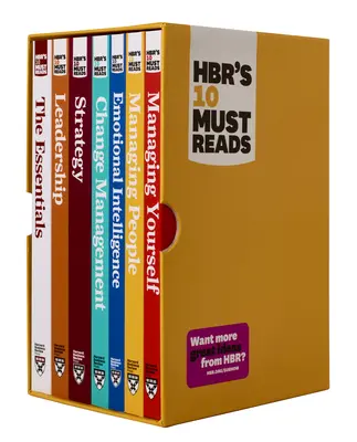 Hbr's 10 Must Reads Boxed Set cu Bonus Inteligența emoțională (7 cărți) (Hbr's 10 Must Reads) - Hbr's 10 Must Reads Boxed Set with Bonus Emotional Intelligence (7 Books) (Hbr's 10 Must Reads)