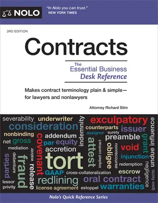 Contracte: Referința esențială de birou pentru afaceri - Contracts: The Essential Business Desk Reference