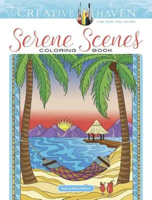 Carte de colorat Creative Haven Serene Scenes - Creative Haven Serene Scenes Coloring Book