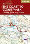 Caietul de hărți Coast to Coast - 1:25.000 Caietul de hărți OS Route - Coast to Coast Map Booklet - 1:25,000 OS Route Map Booklet