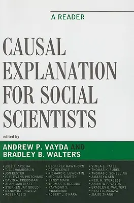 Explicația cauzală pentru cercetătorii în științe sociale: A Reader - Causal Explanation for Social Scientists: A Reader