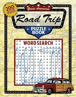 Cartea de puzzle Great American Road Trip - Great American Road Trip Puzzle Book