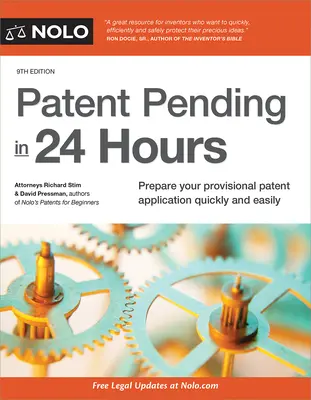 Brevet în curs de brevetare în 24 de ore - Patent Pending in 24 Hours