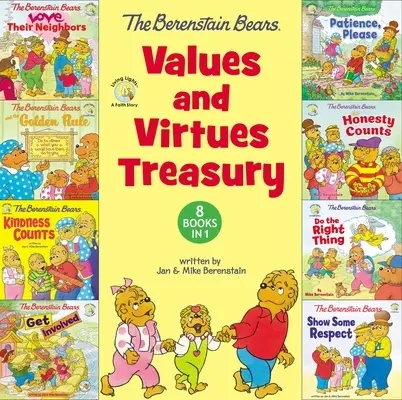 The Berenstain Bears Values and Virtues Treasury: 8 cărți în 1 - The Berenstain Bears Values and Virtues Treasury: 8 Books in 1
