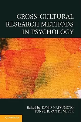 Metode interculturale de cercetare în psihologie - Cross-Cultural Research Methods in Psychology