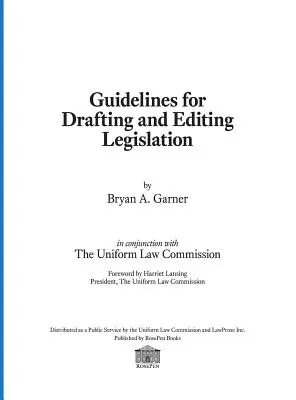 Ghid pentru redactarea și editarea legislației - Guidelines for Drafting and Editing Legislation