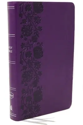 Nkjv, Biblie de referință, compactă, piele moale, violet, ediție cu litere roșii, Comfort Print: Sfânta Biblie, Noua versiune King James - Nkjv, Reference Bible, Compact, Leathersoft, Purple, Red Letter Edition, Comfort Print: Holy Bible, New King James Version