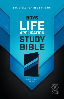 Biblia de studiu pentru băieți Life Application NLT, Tutone - Boys Life Application Study Bible NLT, Tutone